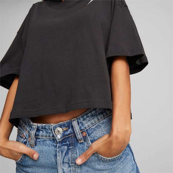 Classics Oversized Tee Women, PUMA Black, extralarge-GBR