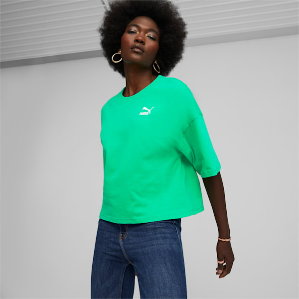 Classics Oversized Tee Women, Grassy Green, extralarge