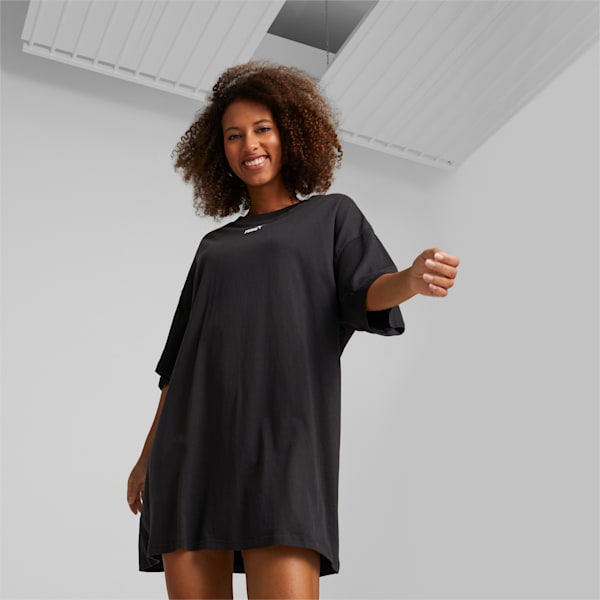 Classics Women's Relaxed Fit Dress, PUMA Black, extralarge-IND