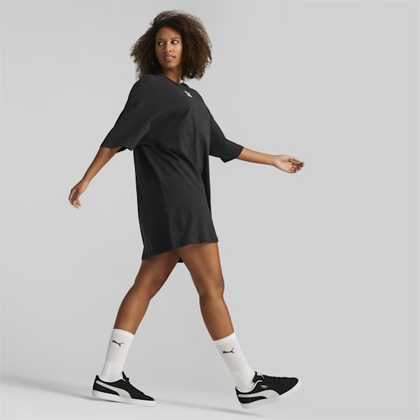 Classics Women's Relaxed Fit Dress, PUMA Black, extralarge-AUS