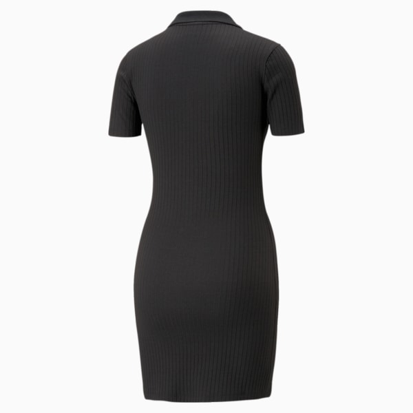 Classics Ribbed Women's Dress, PUMA Black, extralarge-IND