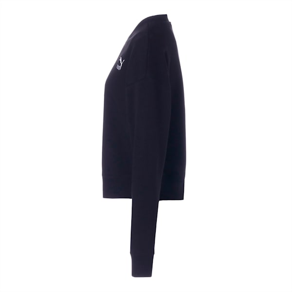 ウィメンズ CLASSICS クルーネック セーター スウェット, PUMA Black, extralarge-JPN