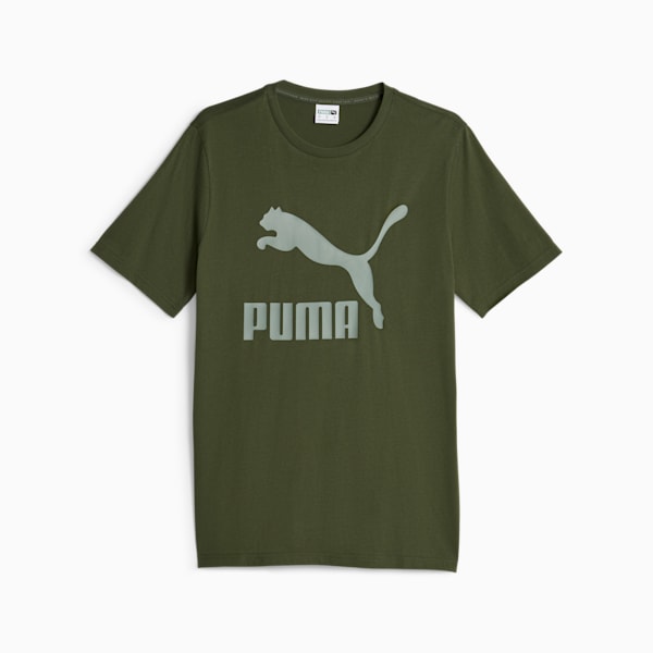 Camiseta Puma Classics Logo Tee Hombre Roja