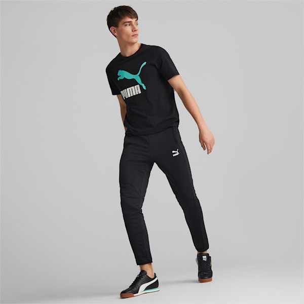 Camiseta Classics con logo para hombre, PUMA Black-mint