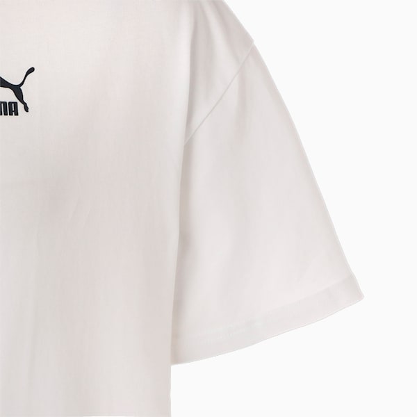 ユニセックス CLASSICS オーバーサイズ 半袖 Tシャツ, PUMA White