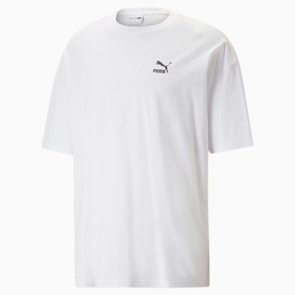 ユニセックス CLASSICS オーバーサイズ 半袖 Tシャツ, PUMA White, extralarge-JPN