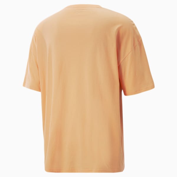 ユニセックス CLASSICS オーバーサイズ 半袖 Tシャツ, Orange Peach, extralarge-IND