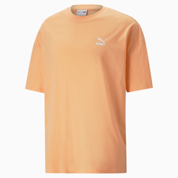 ユニセックス CLASSICS オーバーサイズ 半袖 Tシャツ, Orange Peach, extralarge-IND