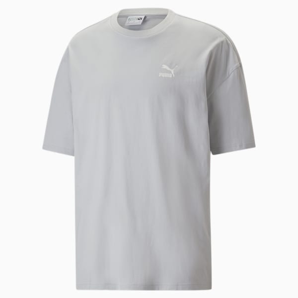 ユニセックス CLASSICS オーバーサイズ 半袖 Tシャツ, Platinum Gray, extralarge-IDN