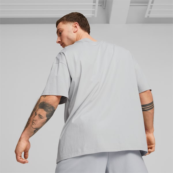 Classics Oversized Tee Men, Platinum Gray, extralarge-GBR