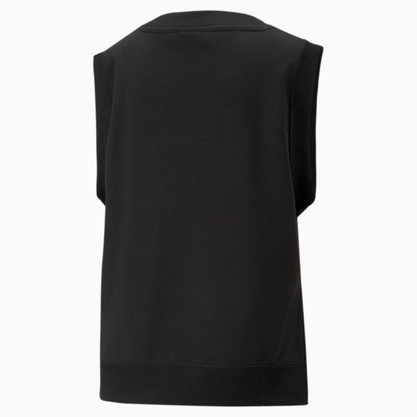 CLASSICS V-Neck Vest Women, PUMA Black
