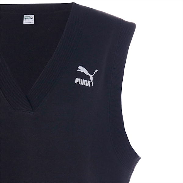 ウィメンズ CLASSICS Vネック ベスト, PUMA Black, extralarge-JPN