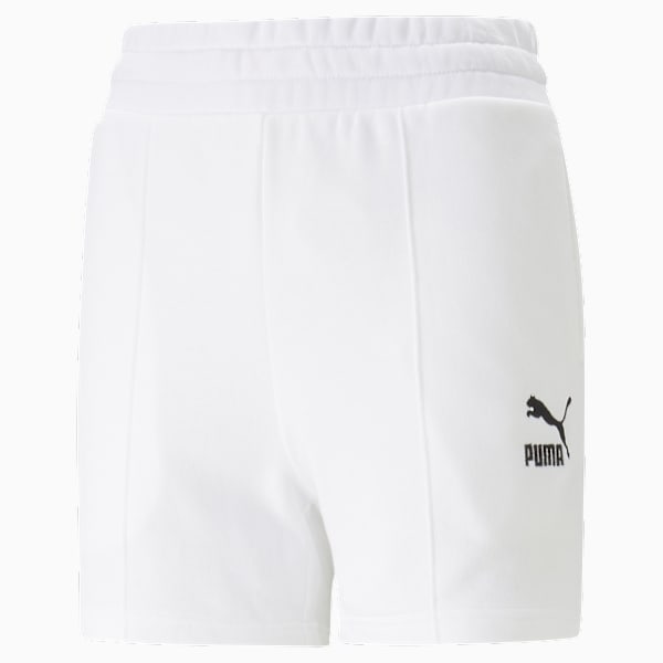 Classics Women's Pintuck Shorts, PUMA White, extralarge