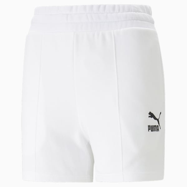 Shorts para mujer Classics Pintuck, PUMA White, extralarge