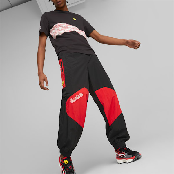 Pantalones Scuderia Ferrari Statement para hombre, PUMA Black, extralarge