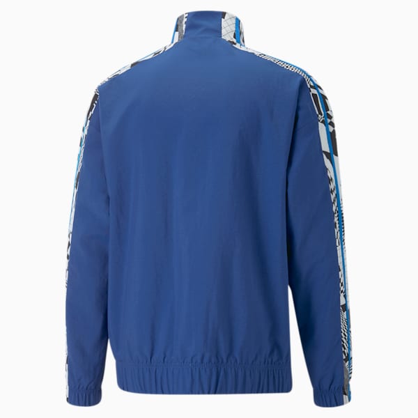 BMW M Motorsport Men's Statement Jacket, Pro Blue-M color, extralarge