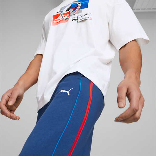 BMW M Motorsport Men's Statement Pants, Pro Blue-M color, extralarge