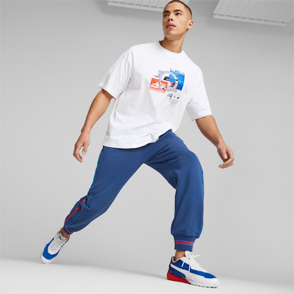 BMW M Motorsport Men's Statement Pants, Pro Blue-M color, extralarge