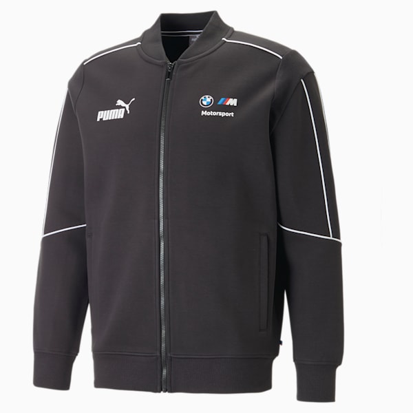 BMW M Motorsport MT7 Men's Track Jacket, PUMA Black, extralarge-IND