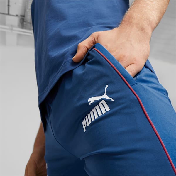 BMW M Motorsport MT7 Men's Slim Fit Track Pants, Pro Blue-M Color, extralarge-IND