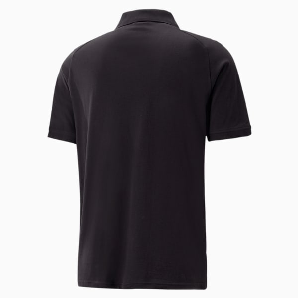 CLASSICS V-Collar Men's Regular Fit Polo, PUMA Black, extralarge-IND