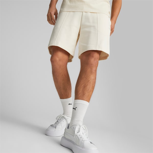 Shorts Classics Pintuck 8” para hombre, no color, extralarge