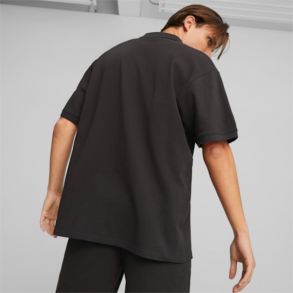 Classics Pique Shirt Men, PUMA Black, extralarge-GBR