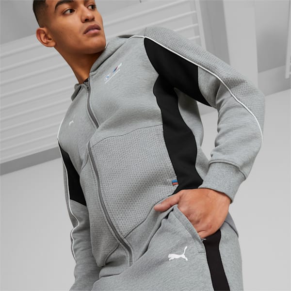 BMW M Motorsport Men's Sweatshorts, Medium Gray Heather