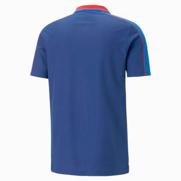 BMW M Motorsport Men's Polo T-shirt, Pro Blue-M Color, extralarge-IDN