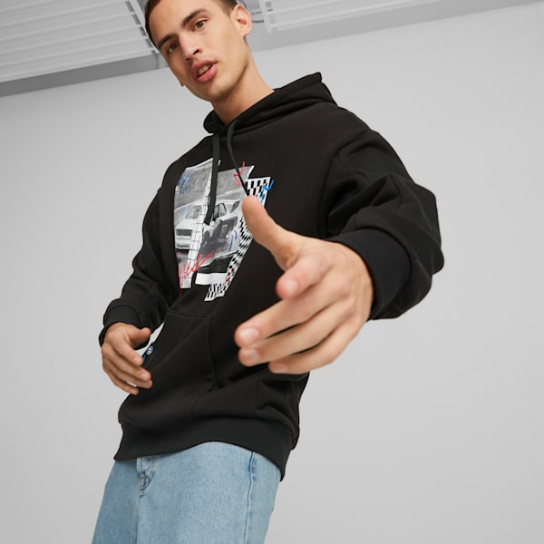 Sudadera Hombre BMW M Motorsport, PUMA Black, extralarge