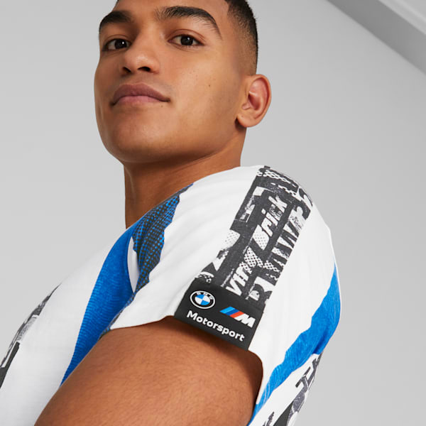 BMW M Motorsport Striped Tee Men PUMA