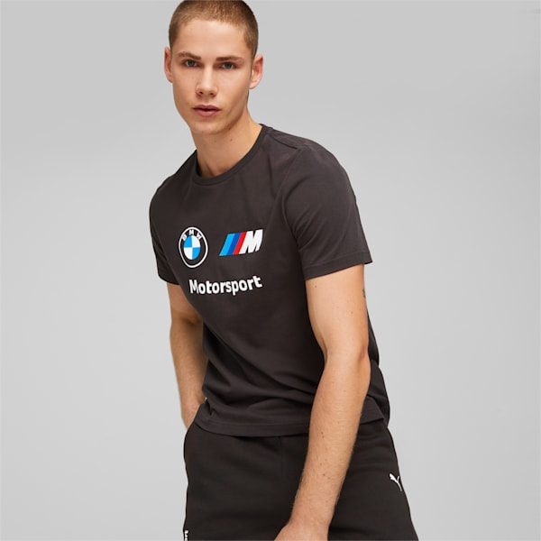BMW M Motorsport ESS Logo Tee Men, PUMA Black, extralarge-GBR