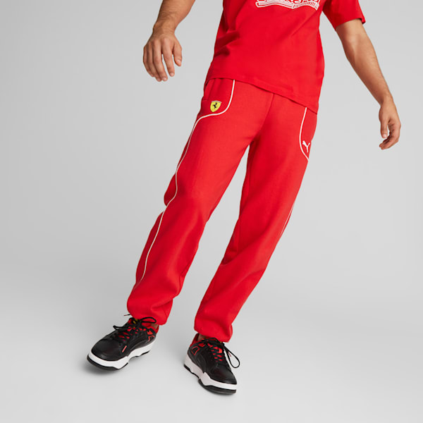 Scuderia Ferrari Race Men's Sweatpants, Rosso Corsa, extralarge