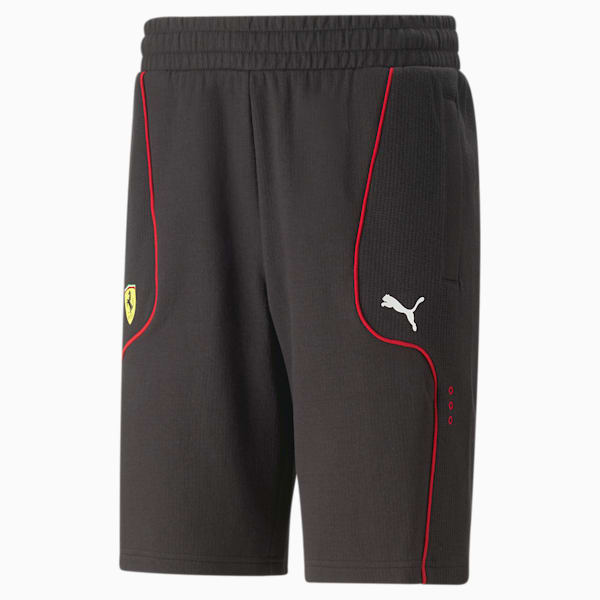 Ferrari Race Men's Regular Fit Shorts, PUMA Black, extralarge-AUS