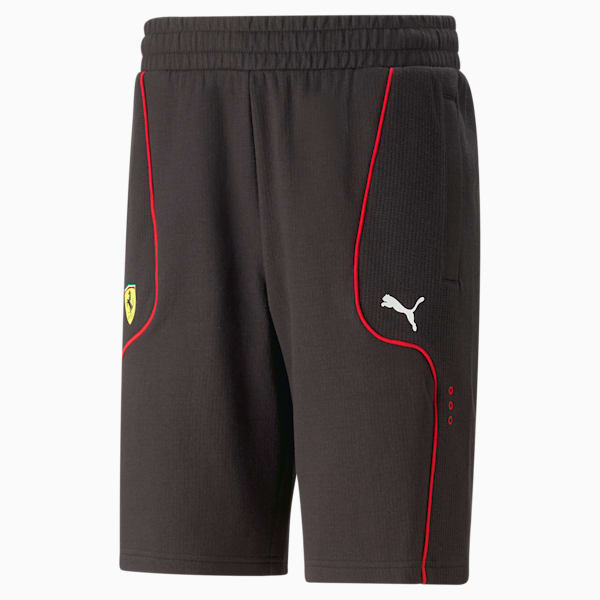 Ferrari Race Men's Regular Fit Shorts, PUMA Black, extralarge-IND