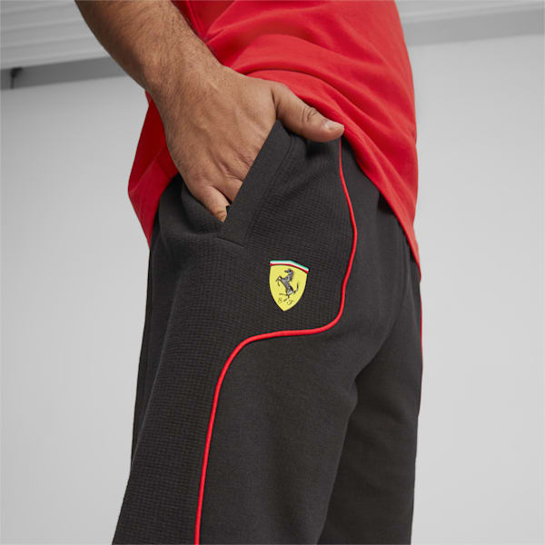 Ferrari Race Men's Regular Fit Shorts, PUMA Black, extralarge-AUS