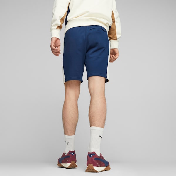 Shorts Classics Block 8” para hombre, Persian Blue-Warm White, extralarge
