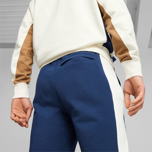 Shorts Classics Block 8” para hombre, Persian Blue-Warm White, extralarge