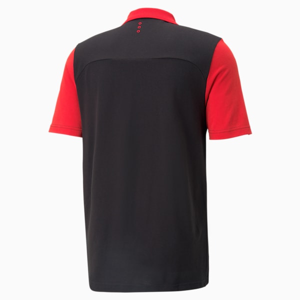 Scuderia Ferrari Men's Polo Shirt, PUMA Black, extralarge