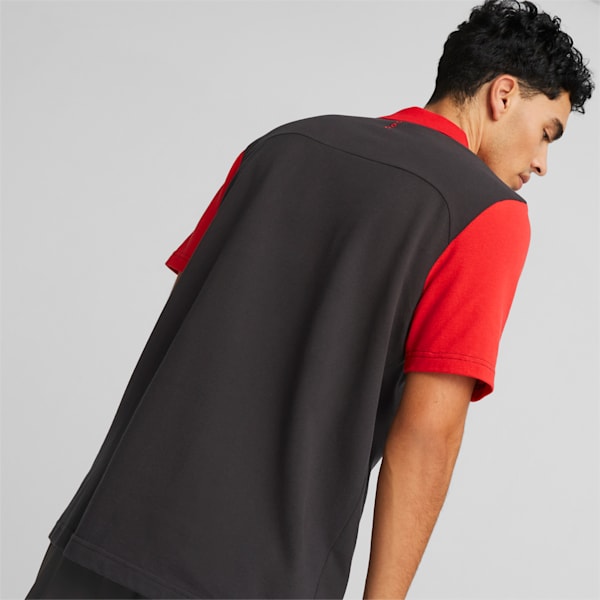 Scuderia Ferrari Men's Polo Shirt, PUMA Black, extralarge