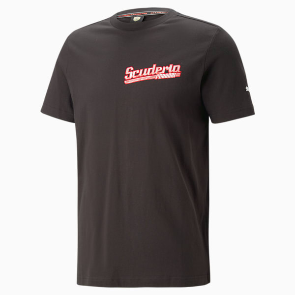 Ferrari Race Graphic Men's T-Shirt, PUMA Black