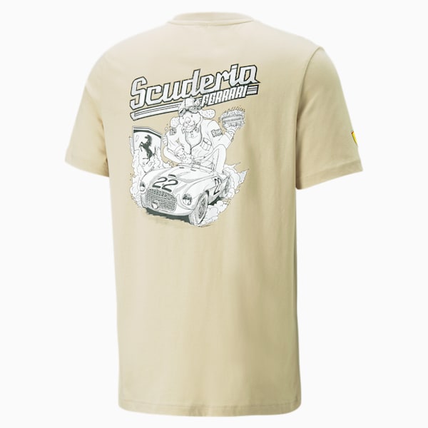 Ferrari Race Graphic Men's T-Shirt, Granola