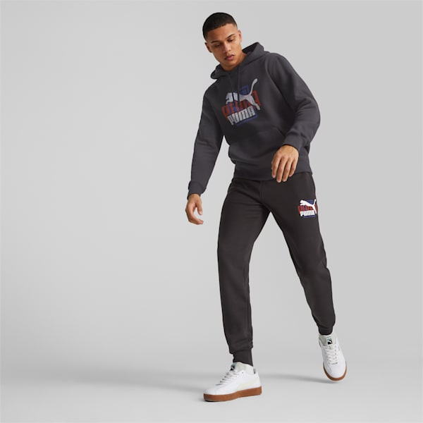 Classics Gen. PUMA Men's Regular Fit Hoodie, PUMA Black, extralarge-IND