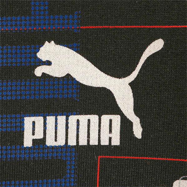 メンズ CLASSICS GEN プーマ フーディー, PUMA Black-AOP, extralarge-JPN