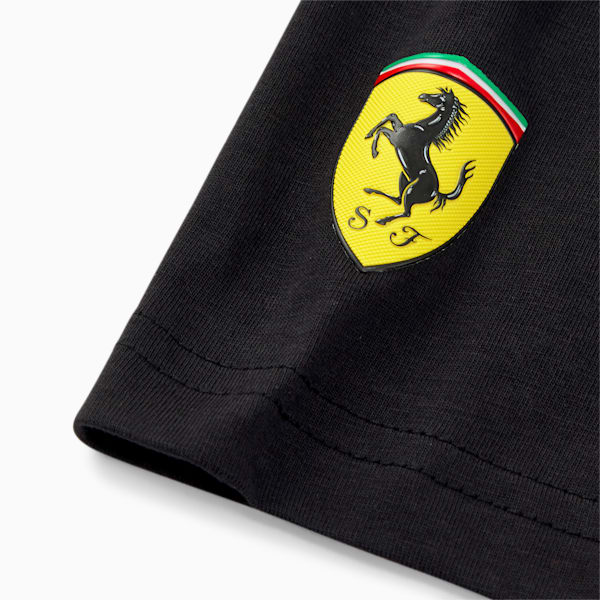 Scuderia Ferrari Race Big Shield Men's Tonal Tee, PUMA Black, extralarge