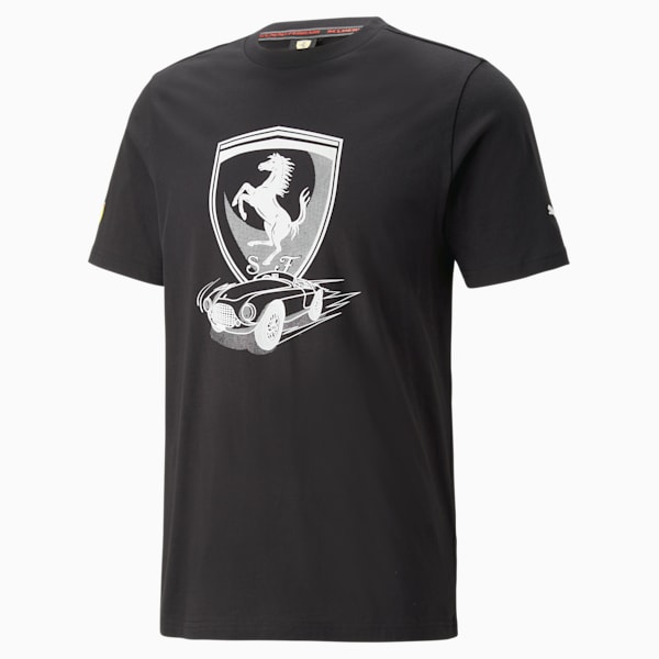 Playera Hombre Scuderia Ferrari, PUMA Black, extralarge