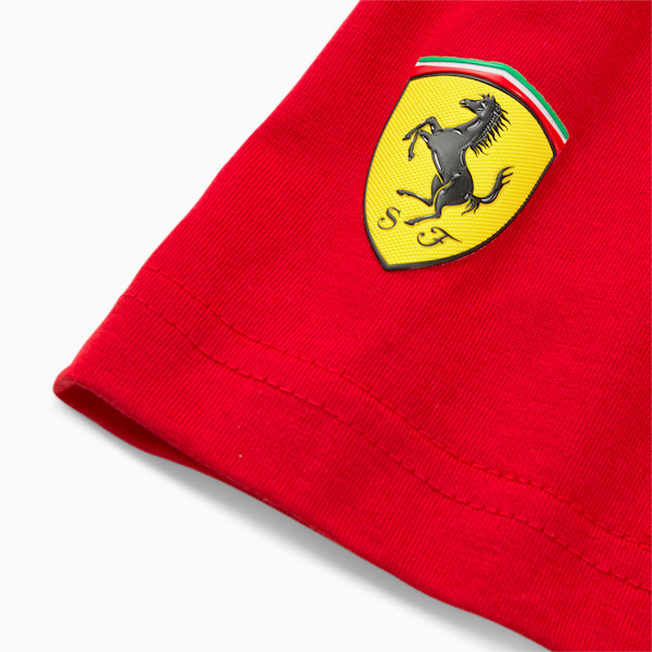 Camiseta Scuderia Ferrari Race Big Shield Tonal para hombre, Rosso Corsa