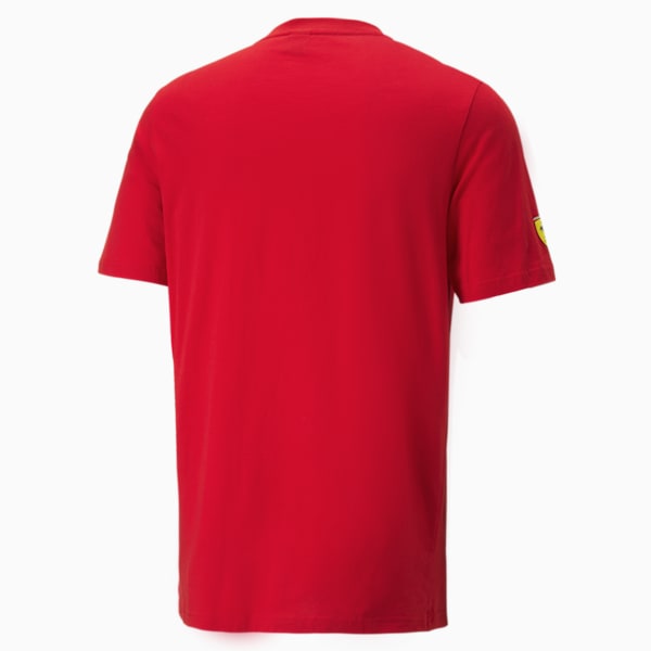 メンズ フェラーリ ヘリテージ 半袖 Tシャツ, Rosso Corsa, extralarge-IDN