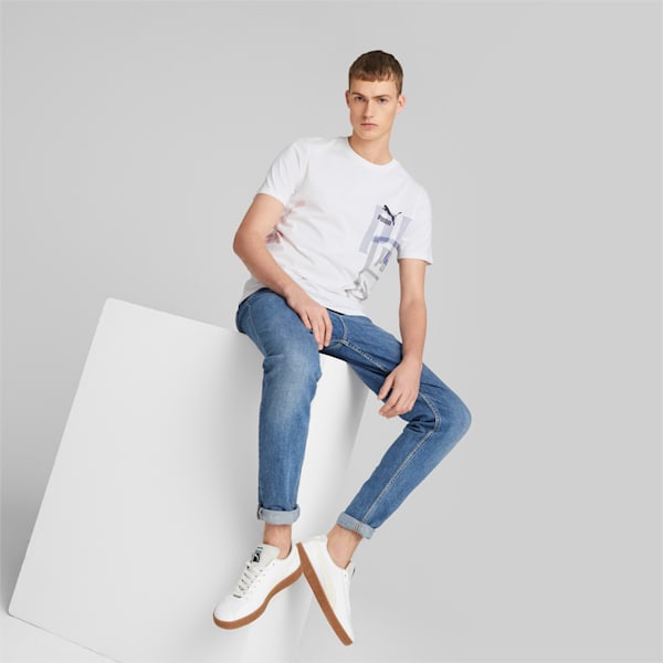 Classics Gen. Men's Regular Fit T-Shirt, PUMA White, extralarge-IND
