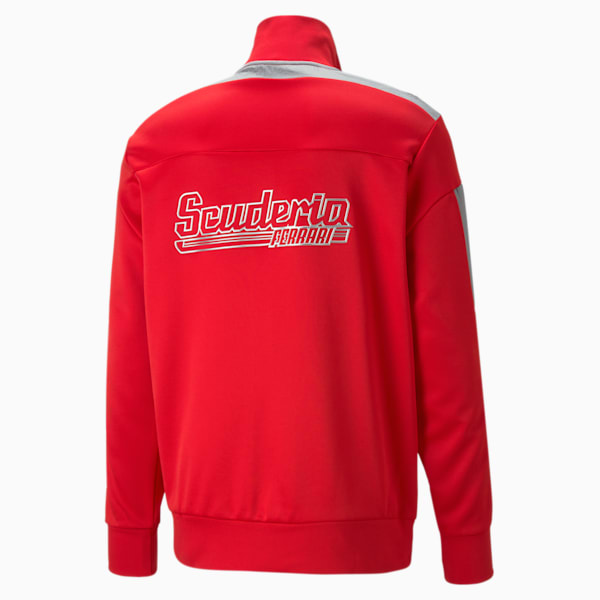 Ferrari Race MT7 MC Men's Regular Fit Jacket, Rosso Corsa, extralarge-IND